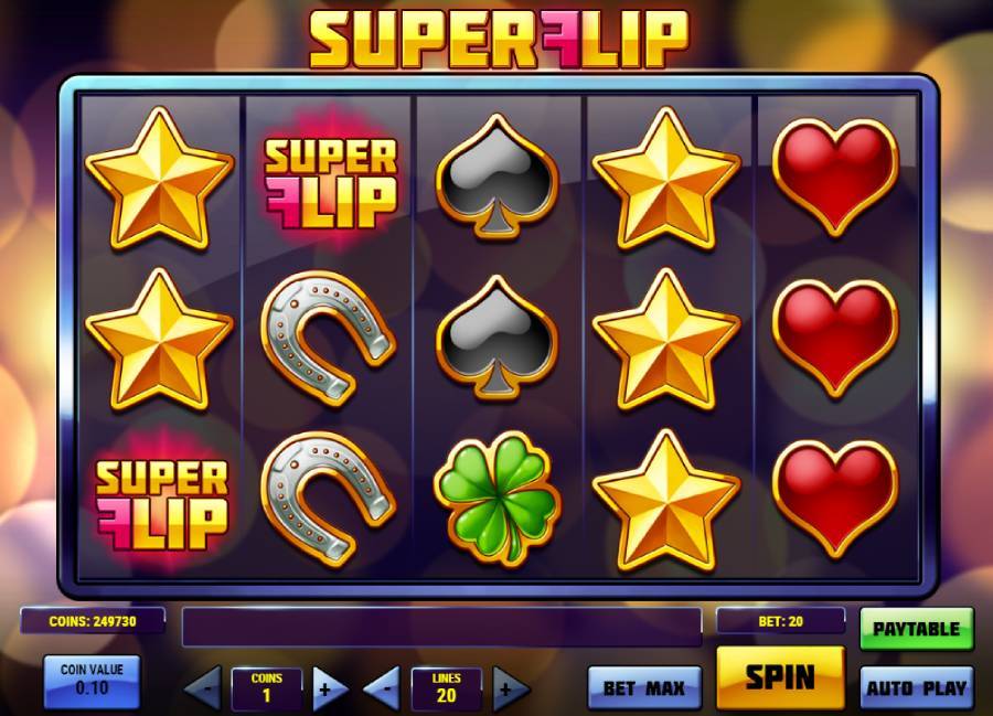 Super Flip Most Popular Online Casino Games by Playn GO